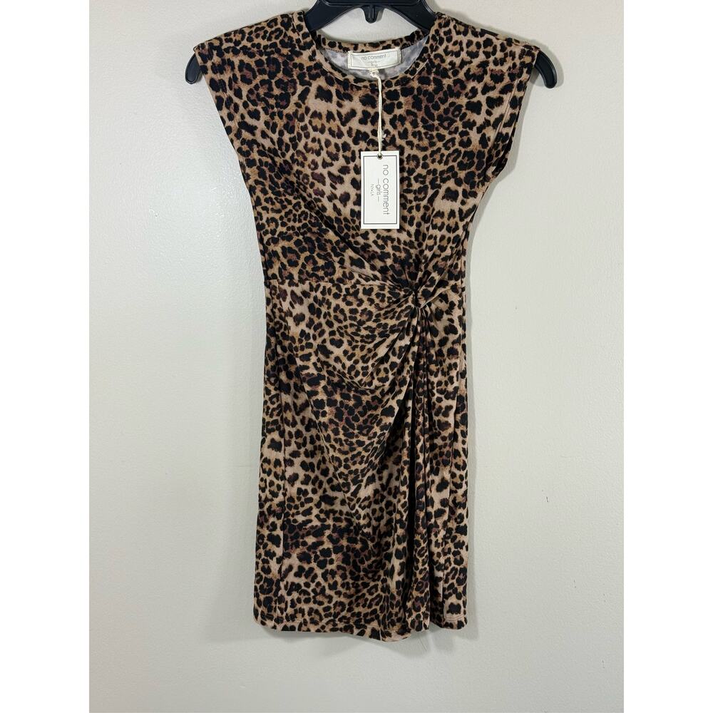 Leopard Cheetah Print Dress Girls Trendy Tween Coquette Y2K